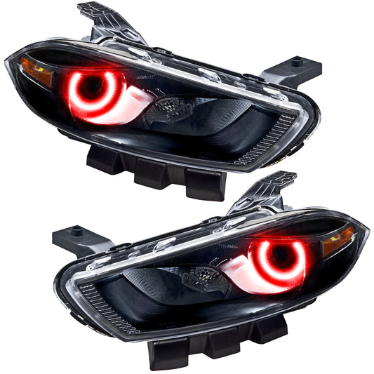 Oracle Lighting 7142-003 - 2013-2014 Dodge Dart (HID Style) SMD HL - Black