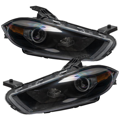 Oracle Lighting 7142-334 - 2013-2014 Dodge Dart (HID Style) SMD HL - Black