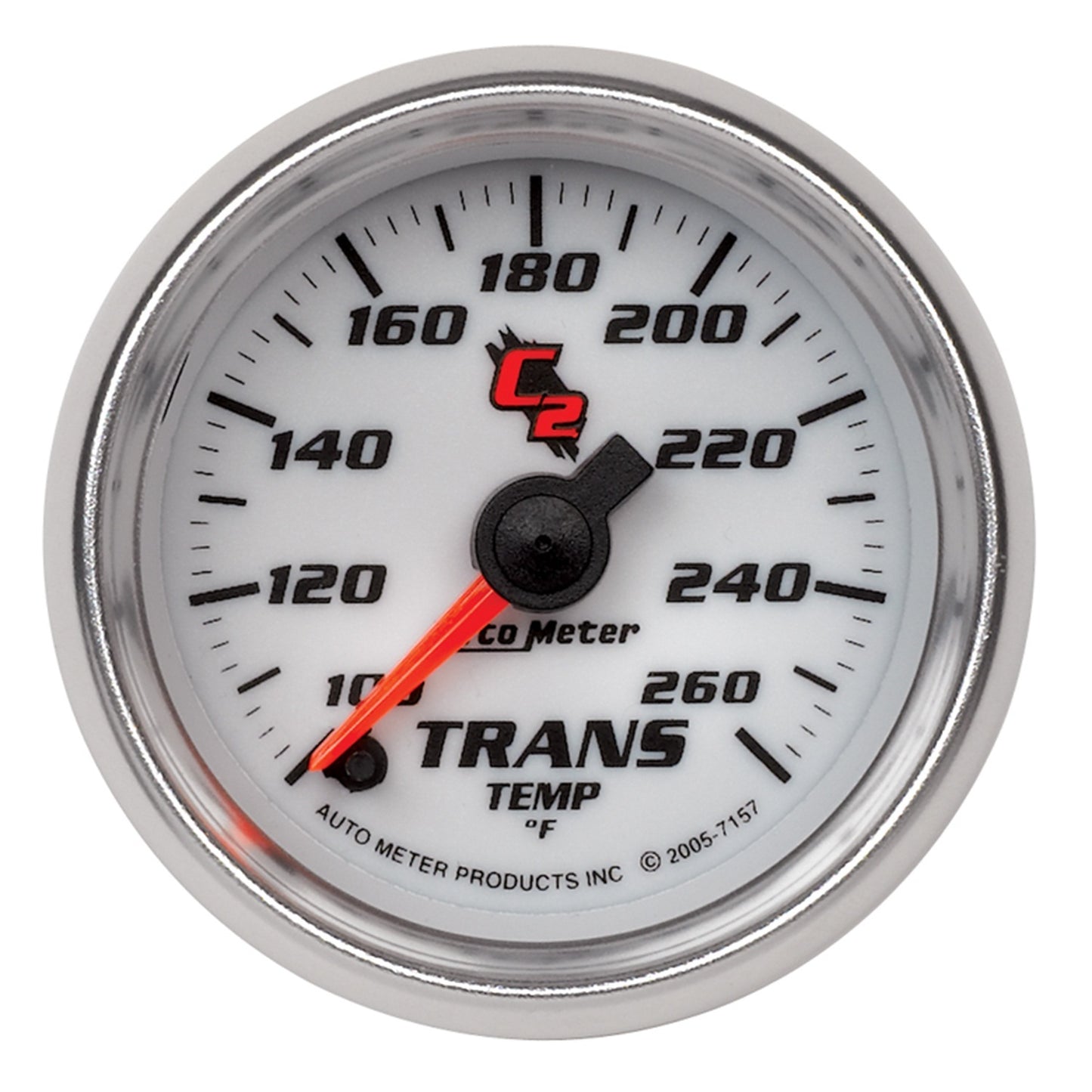 AutoMeter 2-1/16 in. TRANSMISSION TEMPERATURE 100-260 Fahrenheit C2 7157