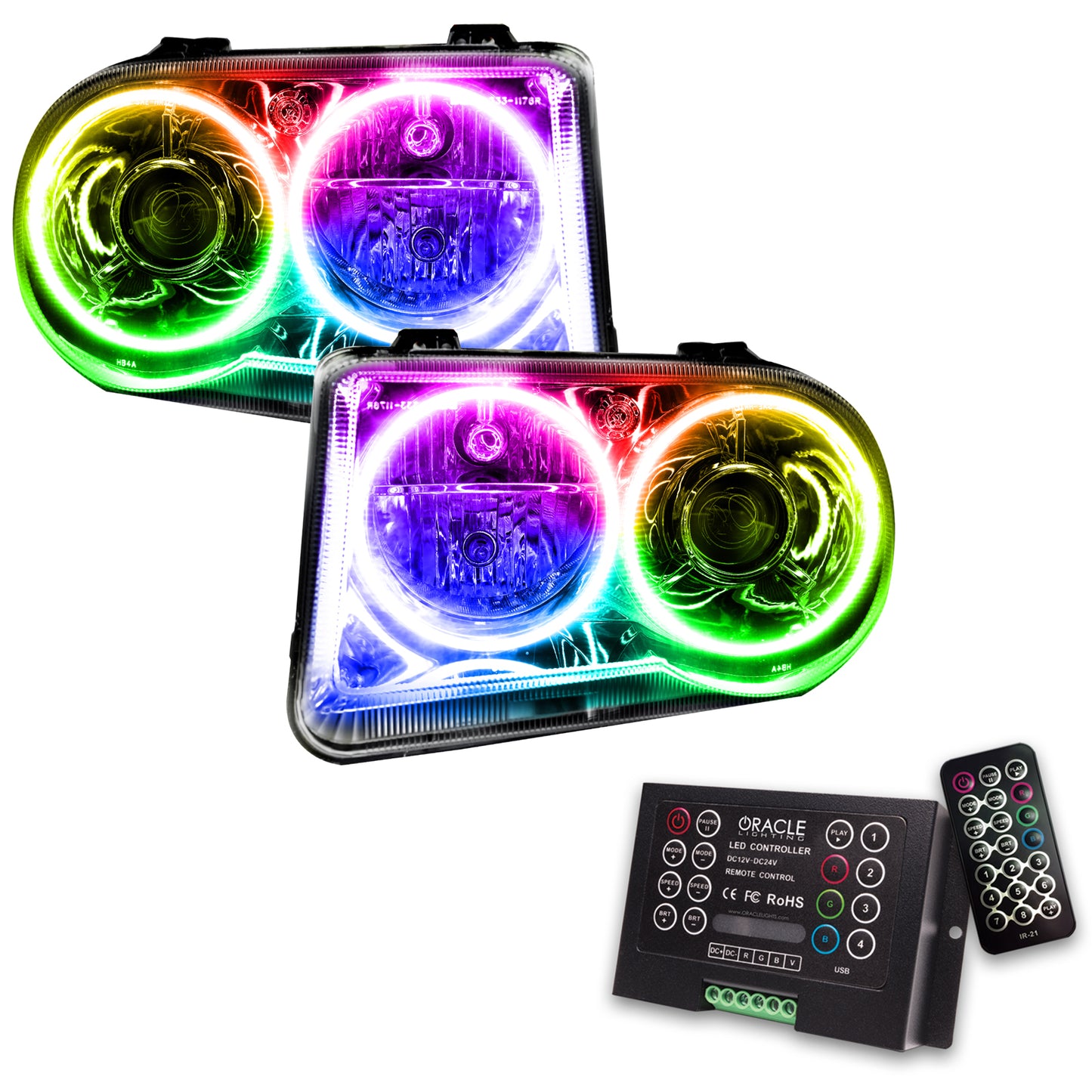 Oracle Lighting 7163-333 - 2005-2010 Chrysler 300C V8 SMD HL - Non HID