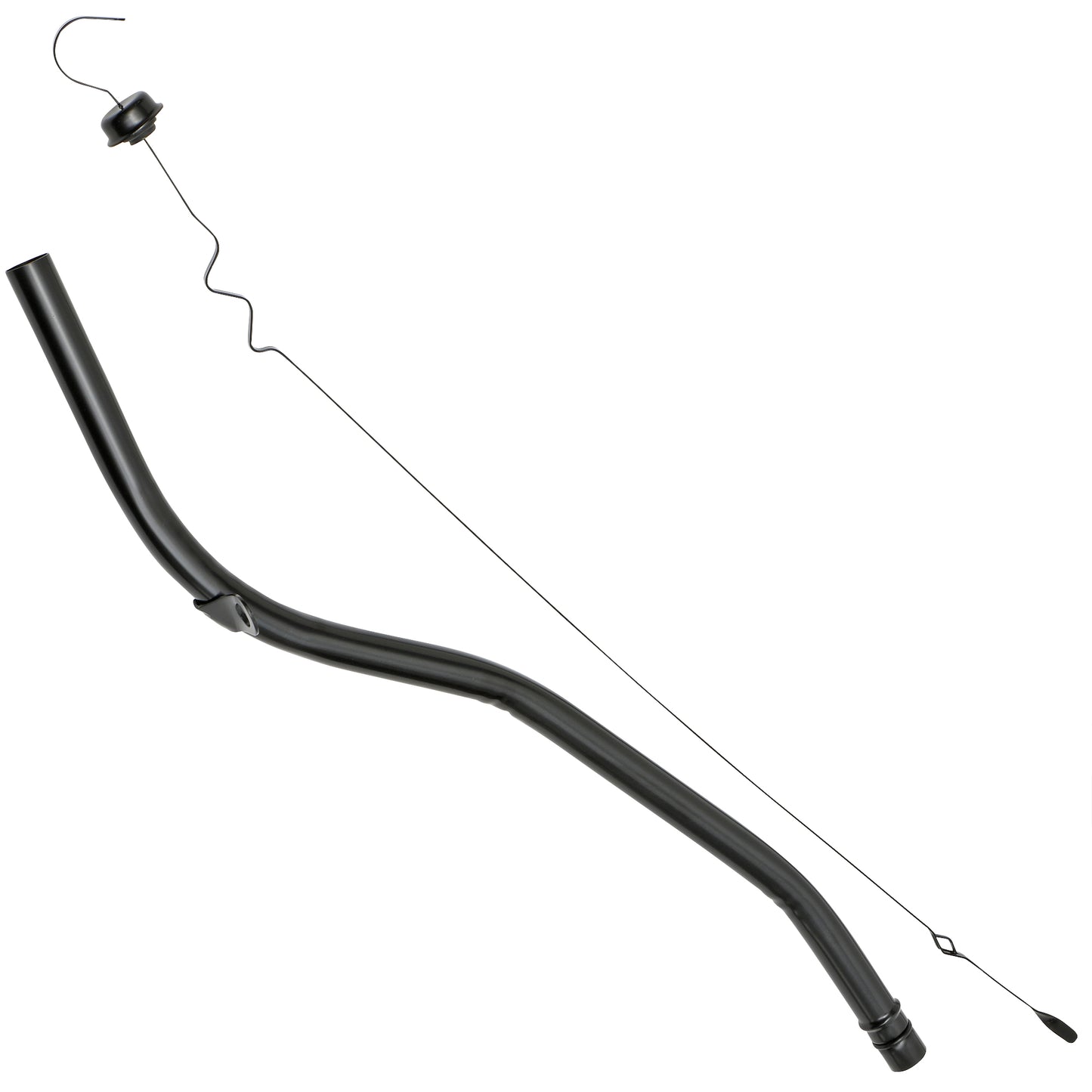 Trans-Dapt Performance 24 In. Black Transmission Dipstick And Tube For Gm Powerglide 7164