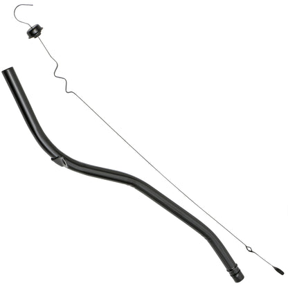Trans-Dapt Performance 24 In. Black Transmission Dipstick And Tube For Gm Powerglide 7164