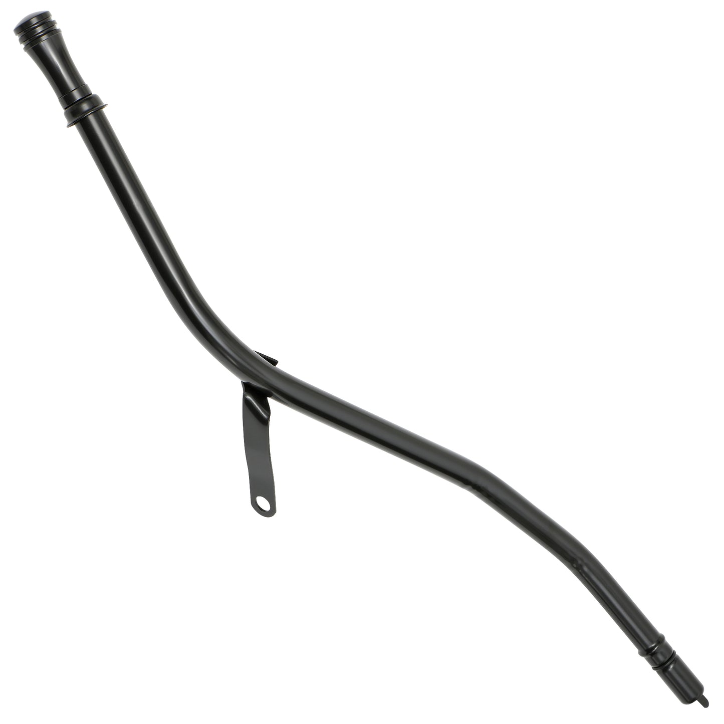 Trans-Dapt Performance Black Aluminum Handle 34 In. Transmission Dipstick; Chevy Turbo 350 7168