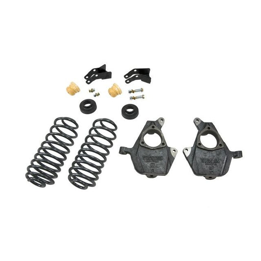 BELLTECH 753 LOWERING KITS Front And Rear Complete Kit W/O Shocks 2007-2014 Chevrolet Tahoe/Suburban/Yukon/Escalade/Denali (2WD/4WD) 2 in. F/3 in. or 4 in. R drop W/O Shocks