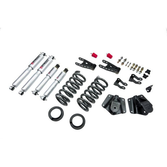 BELLTECH 791SP LOWERING KITS Front And Rear Complete Kit W/ Street Performance Shocks 1995-1999 Chevrolet Tahoe/Yukon (4DR only) 2 in. or 3 in. F/4 in. R drop W/ Street Performance Shocks