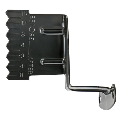 Trans-Dapt Performance Asphalt Black Steel Timing Tab (Only) For Chevy Sb 283-400 Or 4.3L V6 (For 6 In.-8 In. Balancers) 7185