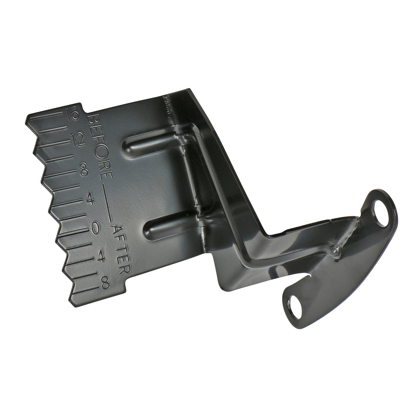 Trans-Dapt Performance Asphalt Black Steel Timing Tab (Only) For Chevy Sb 283-400 Or 4.3L V6 (For 6 In.-8 In. Balancers) 7185