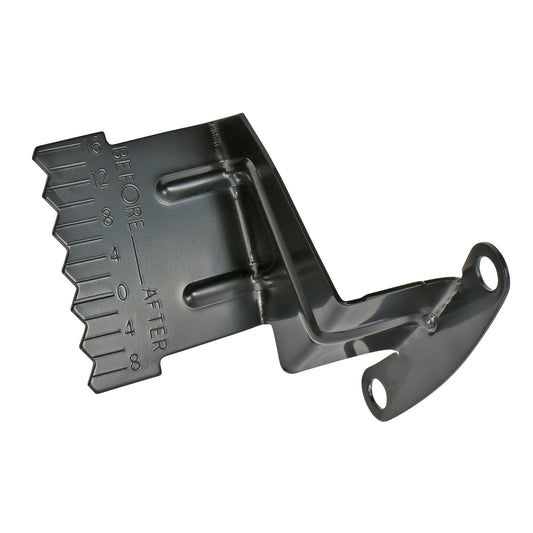 Trans-Dapt Performance Asphalt Black Steel Timing Tab (Only) For Chevy Sb 283-400 Or 4.3L V6 (For 6 In.-8 In. Balancers) 7185