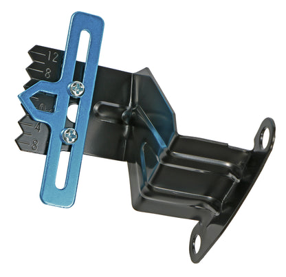 Trans-Dapt Performance Asphalt Black Steel Timing Tab With Pointer- Chevy Sb 283-400 Or 4.3L V6 (7 In. Balancers) 7189
