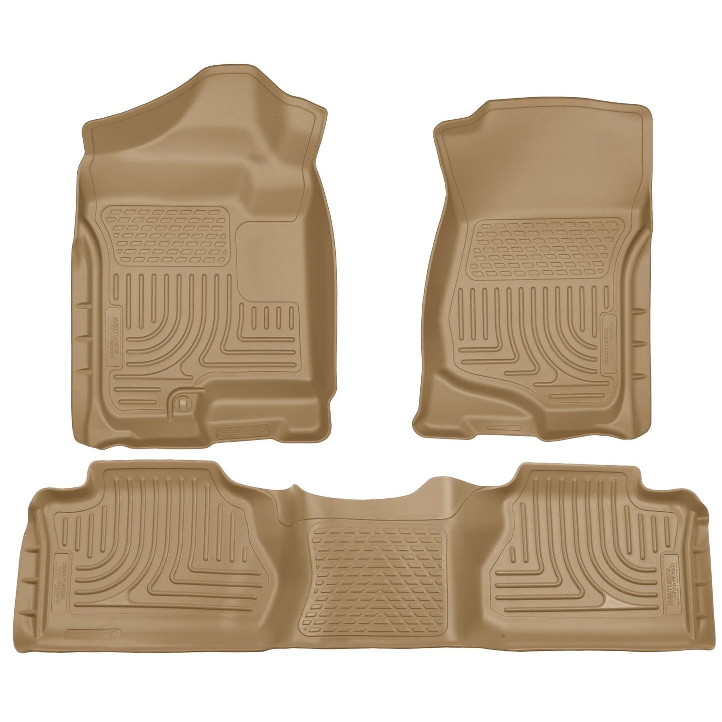 Husky Liners Front & 2nd Seat Floor Liners (Footwell Coverage) 98213