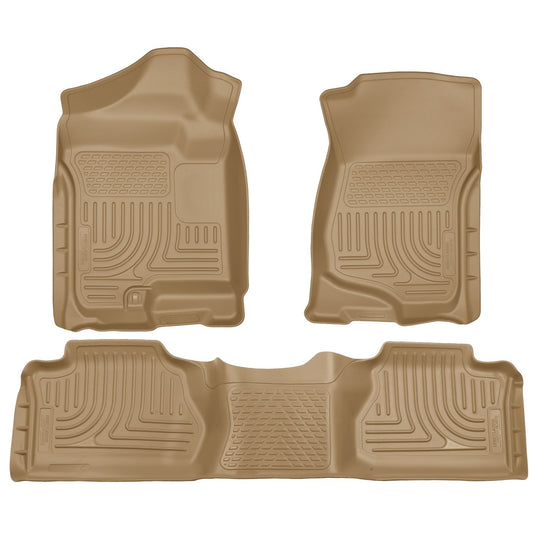 Husky Liners Front & 2nd Seat Floor Liners (Footwell Coverage) 98213