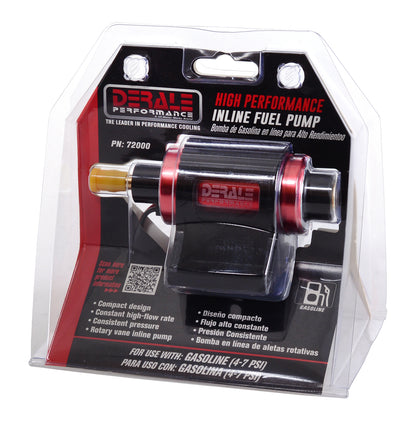 Derale High Performance Inline Fuel Pump 72000