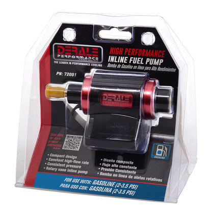 Derale High Performance Inline Fuel Pump 72001