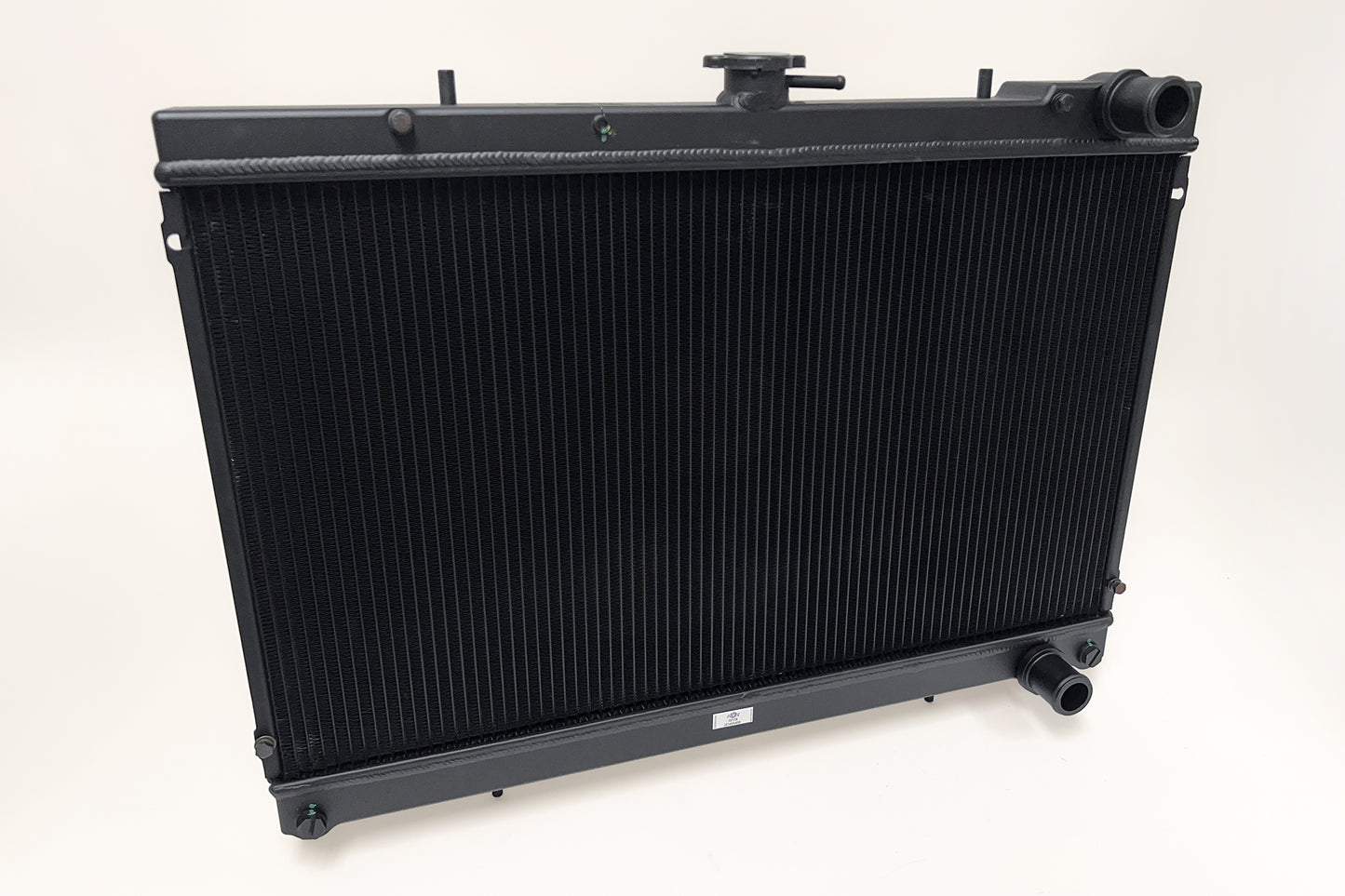 CSF Cooling Racing R32 Skyline GT-R/GTS Full Billet Aluminum High-Performance Radiator - Black 7217B