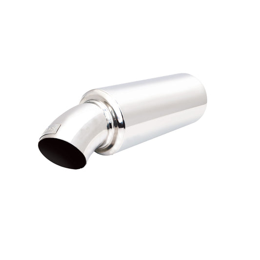 XFORCE Cannon Muffler 4" Dumpipe Style 7" OD Tip 3" Inlet 14" Long; Exhaust Muffler SV11-300