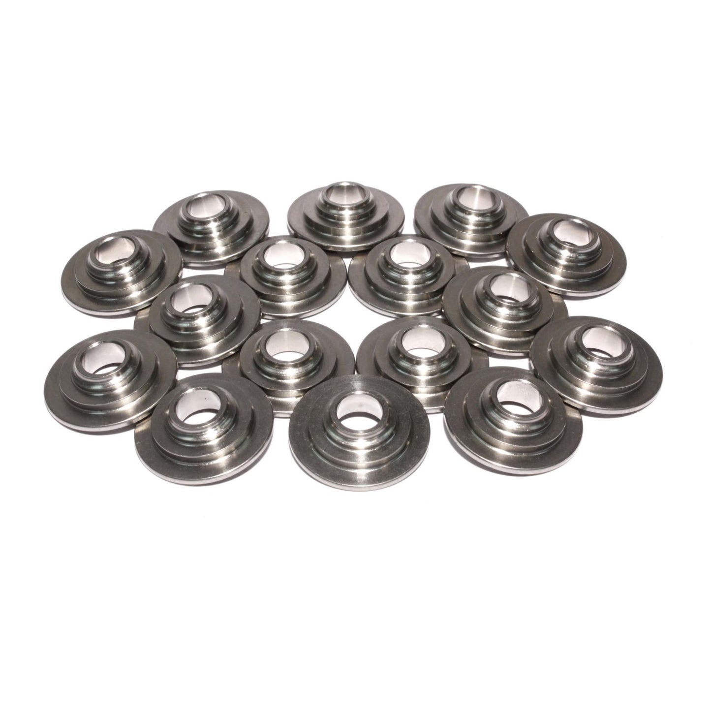 COMP Cams 10 Titanium Retainer Set of 16 for 1.250" OD Single Spring COMP-728-16