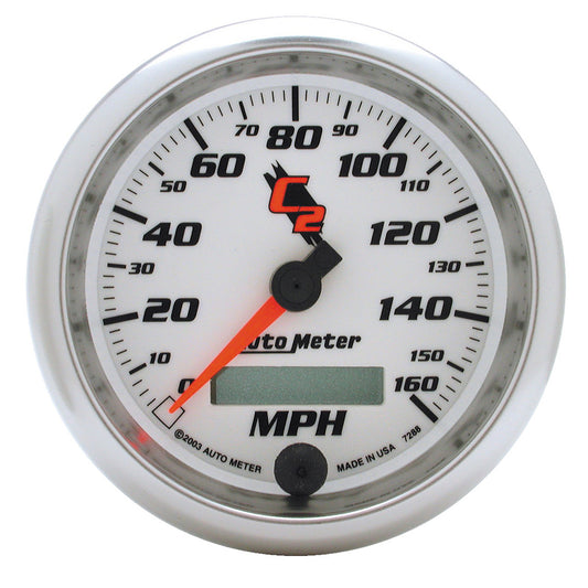 AutoMeter 3-3/8 in. SPEEDOMETER 0-160 MPH C2 7288