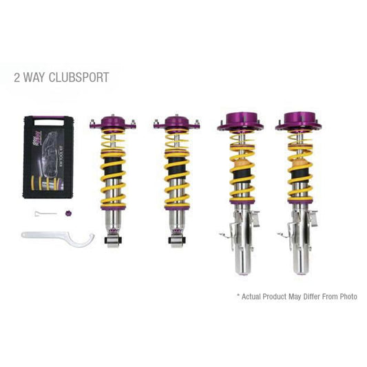 KW Suspensions 35210850 KW V3 Clubsport Kit - Audi A3 (8P) FWD all engines without electronic damping control