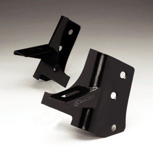 KC HiLiTES Bracket Set - Light Mount - Windshield - Hinge Mount - Pair - for 97-06 Jeep TJ 7311