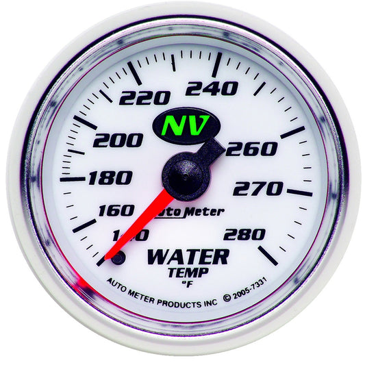 AutoMeter 2-1/16 in. WATER TEMPERATURE 140-280 Fahrenheit NV 7331