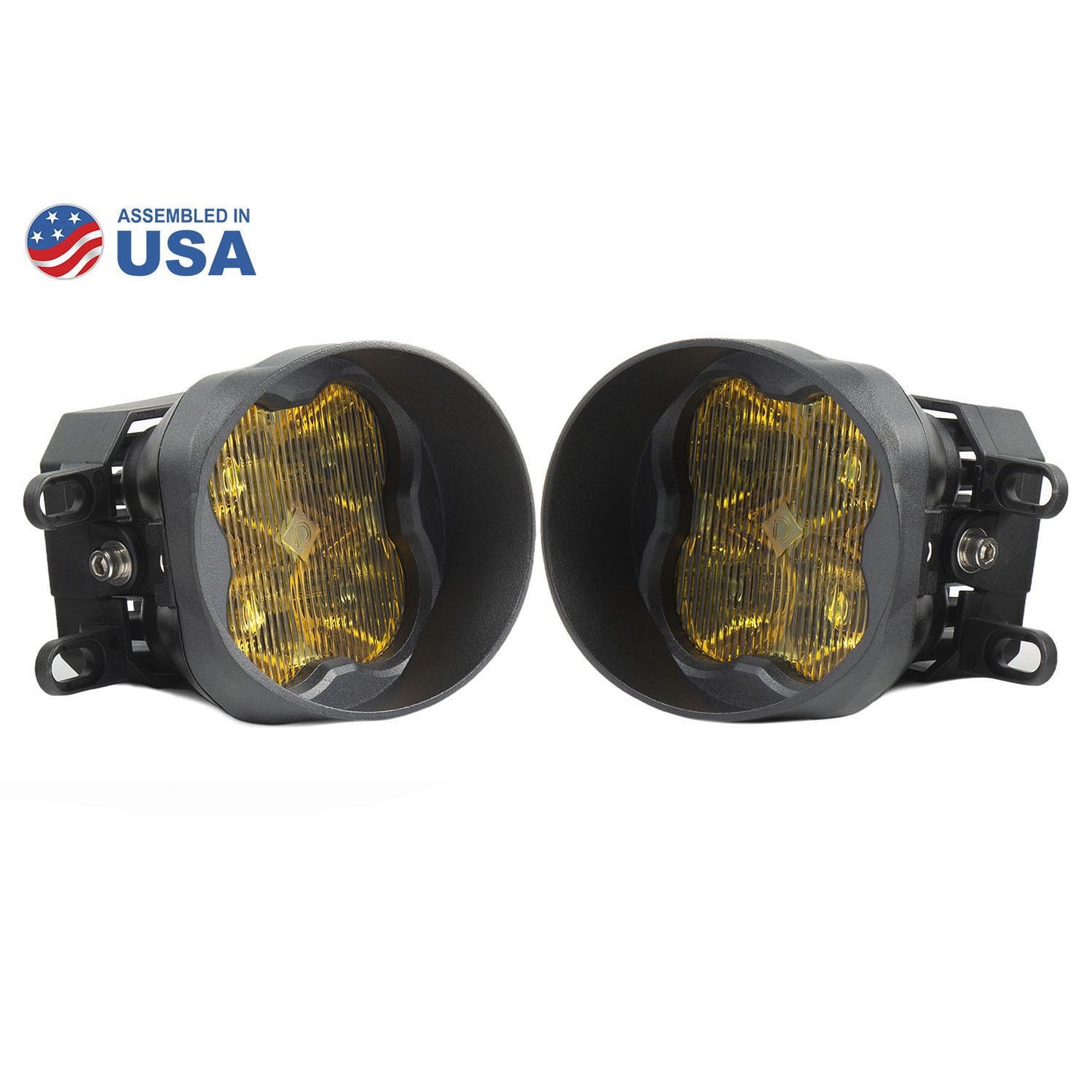 Diode Dynamics - DD6187 - Worklight SS3 Sport Type B Kit Yellow SAE Fog