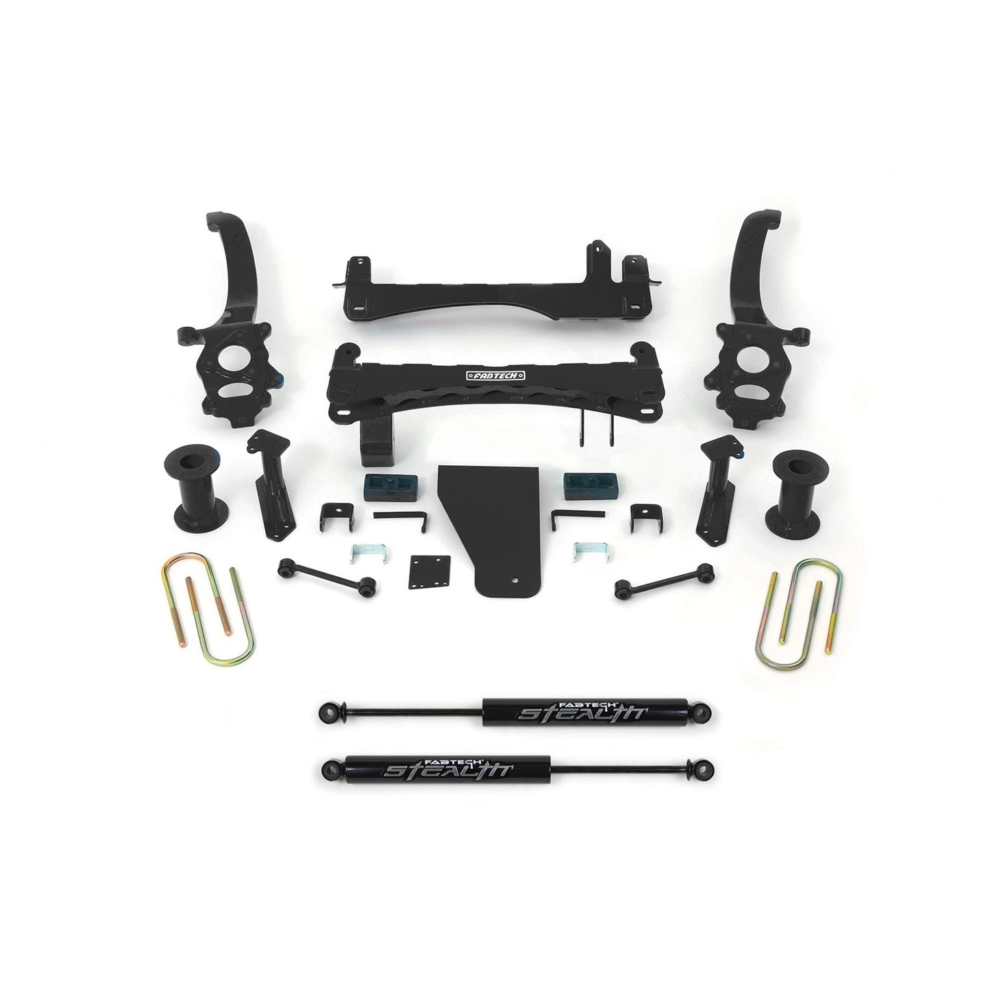 Fabtech 6" BASIC SYS W/STEALTH 2014-17 NISSAN TITAN 4WD K6008M