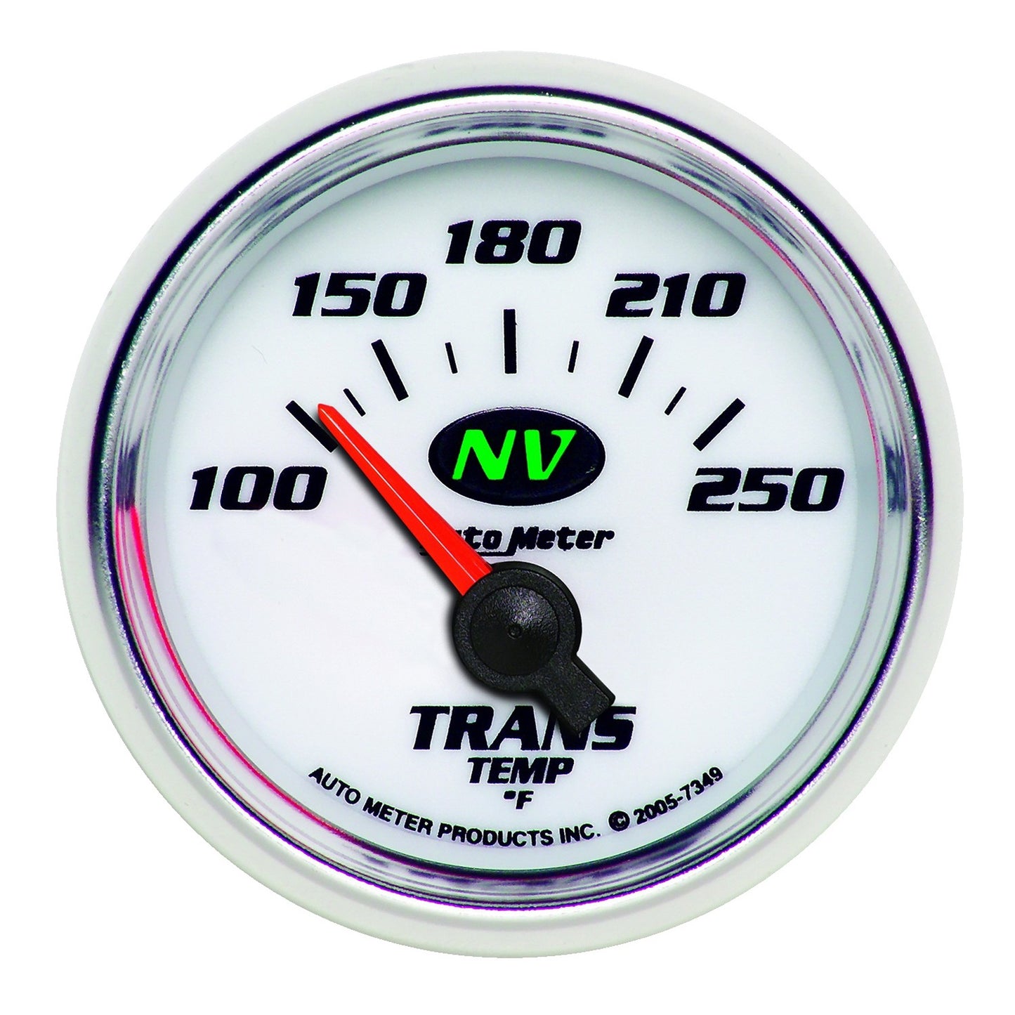 AutoMeter 2-1/16 in. TRANSMISSION TEMPERATURE 100-250 Fahrenheit NV 7349