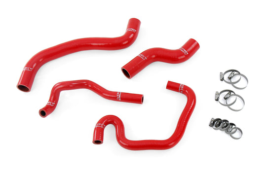 HPS Performance 3-ply Reinforced Silicone Replaces Rubber Radiator And Heater Coolant Hoses 57-1080-RED