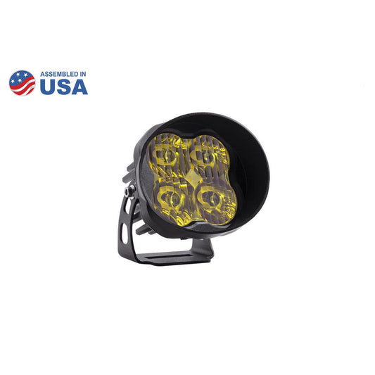 Diode Dynamics - DD6160S - Worklight SS3 Sport Yellow Driving Angled RH (single)