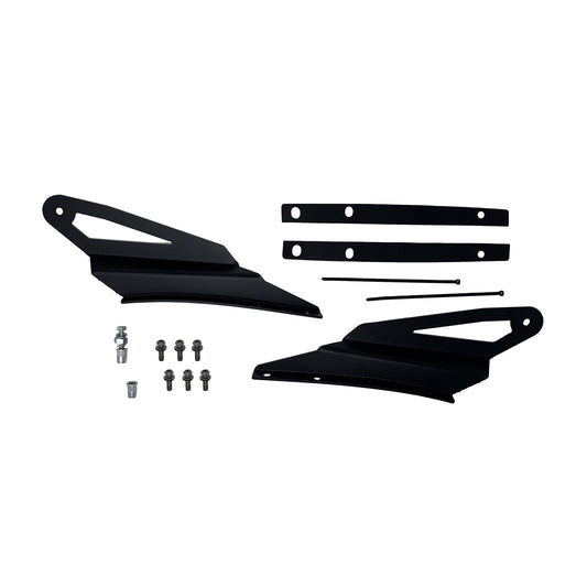 KC HiLiTES Bracket Set - Light Bar - Overhead Mount - Pair - for 05-22 Toyota Tacoma Reg Ext Cab 7380