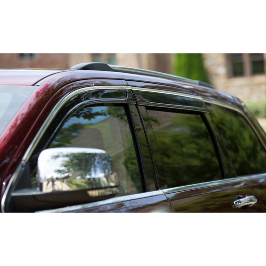 Auto Ventshade 794028 In-Channel Ventvisor Side Window Deflector 4-Piece Set For 2019-2022 Hyundai Santa Fe