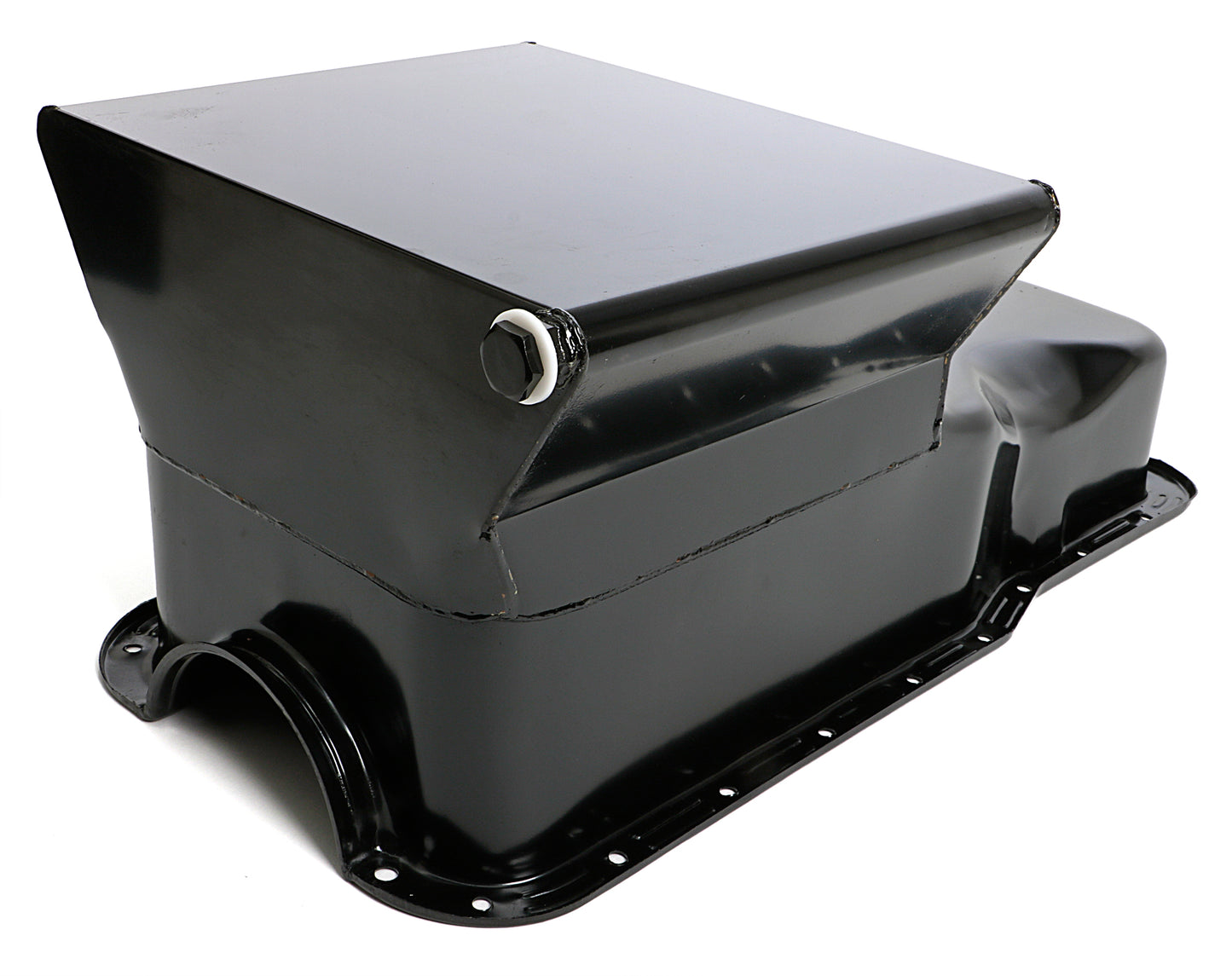 Trans-Dapt Performance Sb Ford Oil Pan 1965-1987 260-289-302 7Qt Front Sump Black 7418