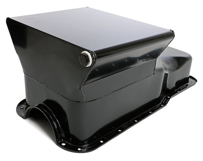 Trans-Dapt Performance Sb Ford Oil Pan 1965-1987 260-289-302 7Qt Front Sump Black 7418