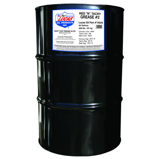 Lucas Oil Products Red "N" Tacky Grease NLGI#2 10029