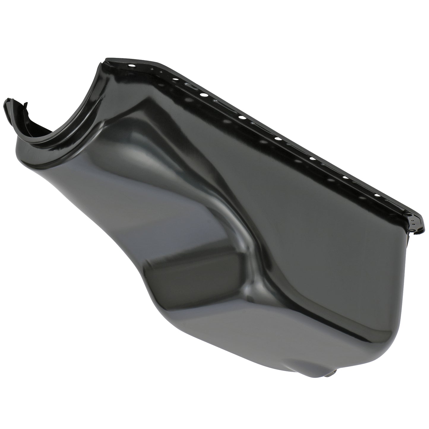 Trans-Dapt Performance Oil Pan; Black Steel; 1955-58 Chrysler Hemi 392 7429