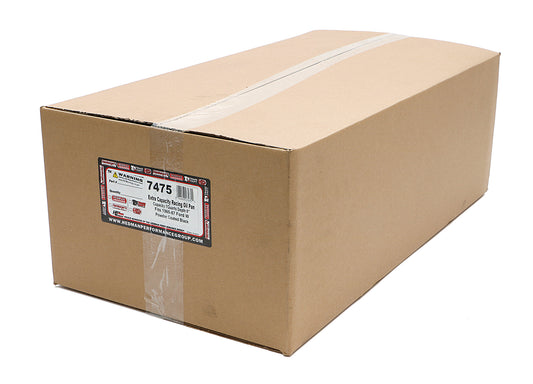 Trans-Dapt Performance Sb Ford Oil Pan 1965-1987 351W 8Qt Front Sump Black 7475