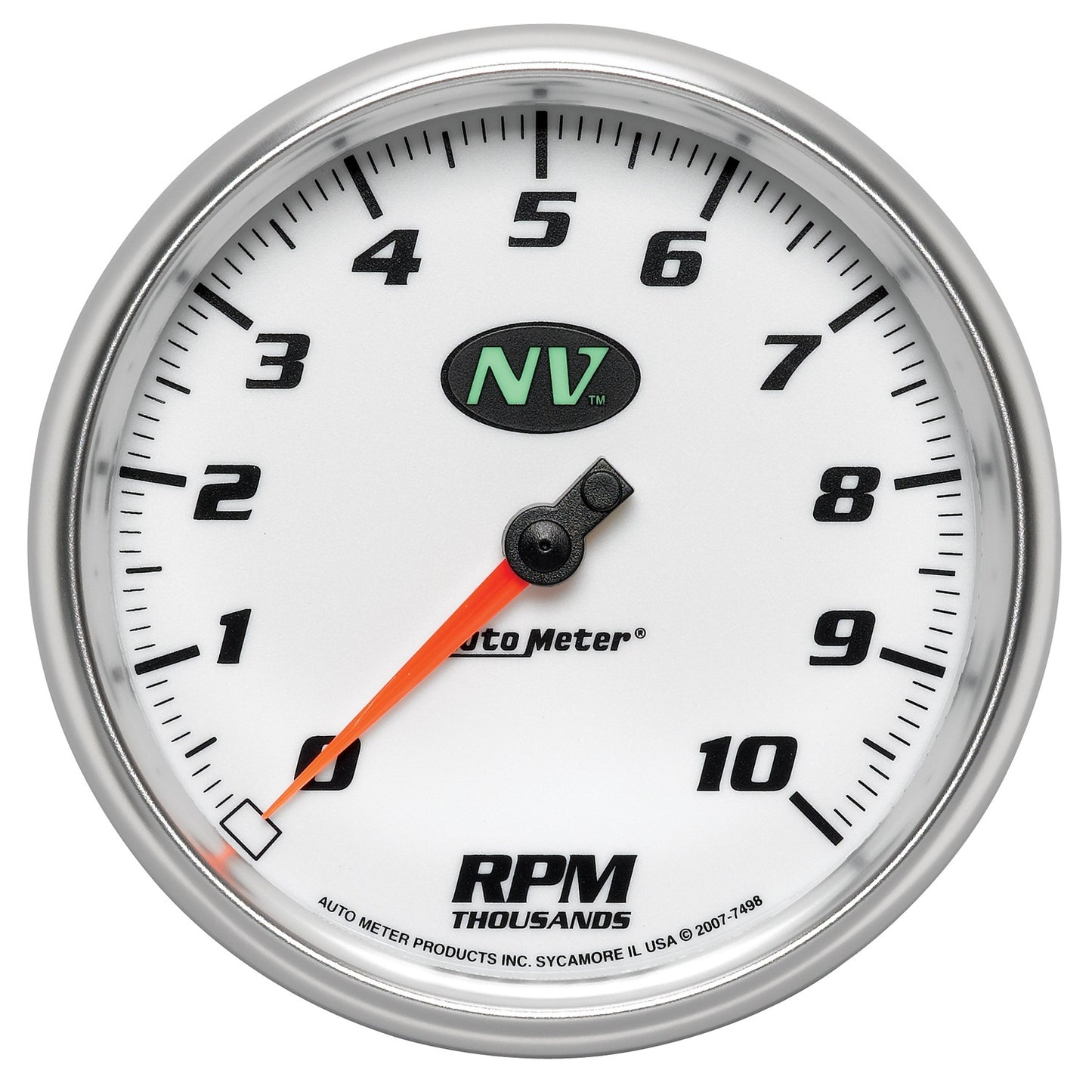 AutoMeter 5 in. IN-DASH TACHOMETER 0-10000 RPM NV 7498