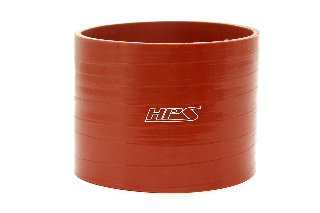 HPS Performance Silicone Coupler HoseUltra High Temp 4-ply Reinforced4" ID4" LongOrange SC-400-L4-HOT