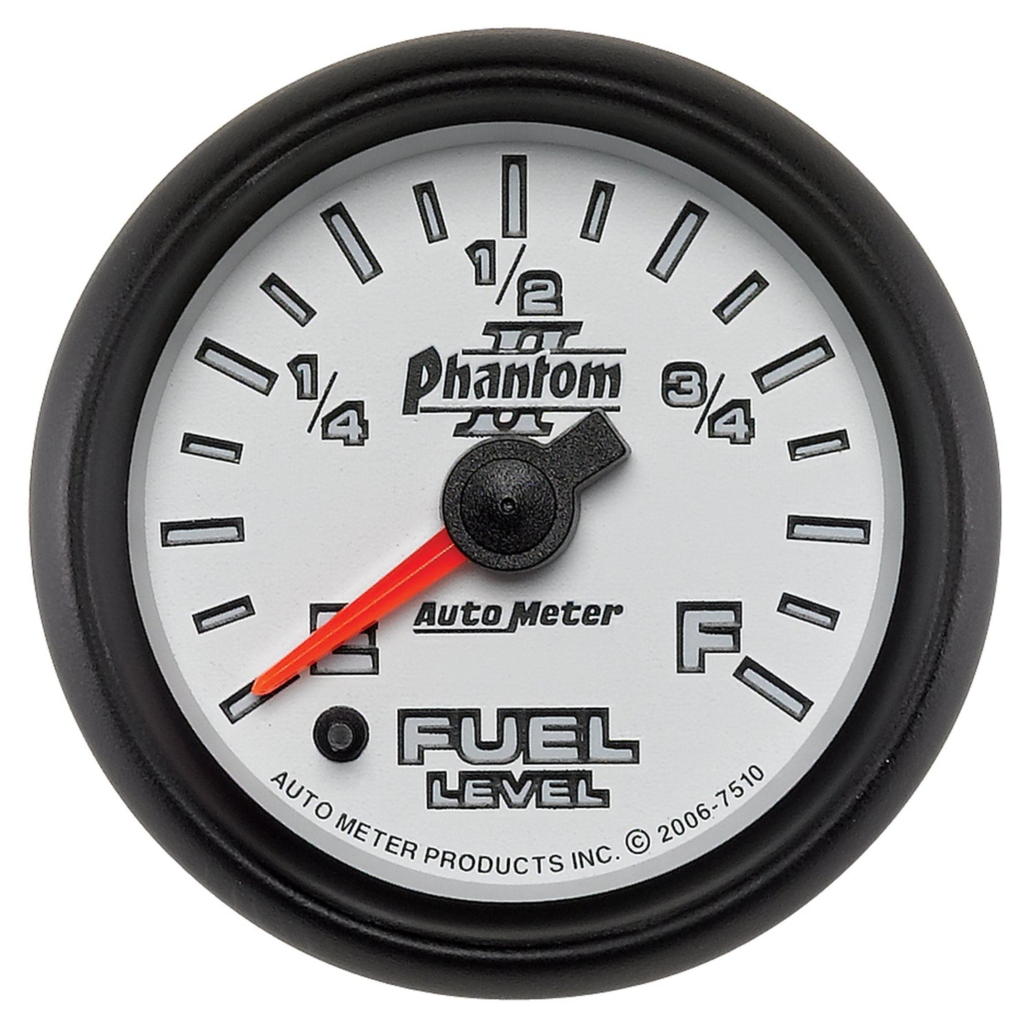 AutoMeter 2-1/16 in. FUEL LEVEL PROGRAMMABLE 0-280 O PHANTOM II 7510