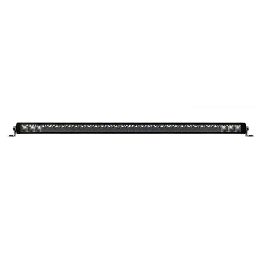 Go Rhino 751653212CSS Blackout Combo Series Lights 31.5" Single Row LED Light Bar With Amber Lighting Black