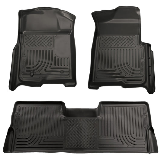 Husky Liners Front & 2nd Seat Floor Liners (Footwell Coverage) 98381
