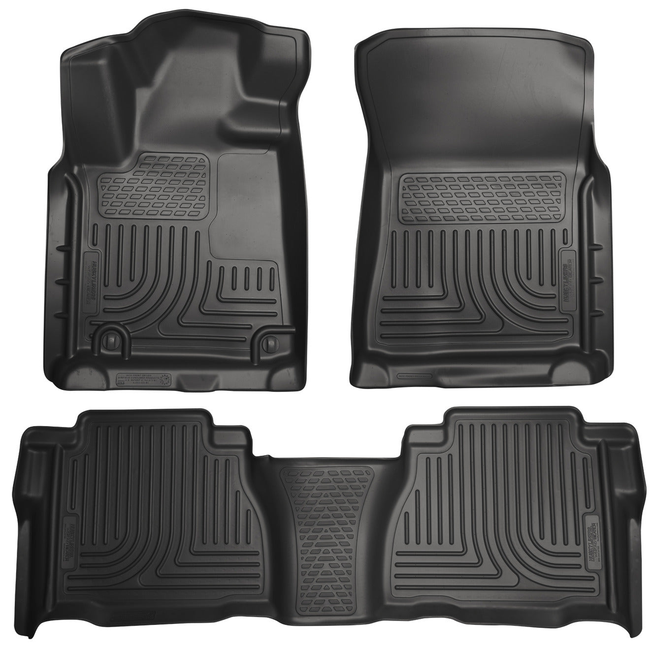 Husky Liners Front & 2nd Seat Floor Liners (Footwell Coverage) 99581