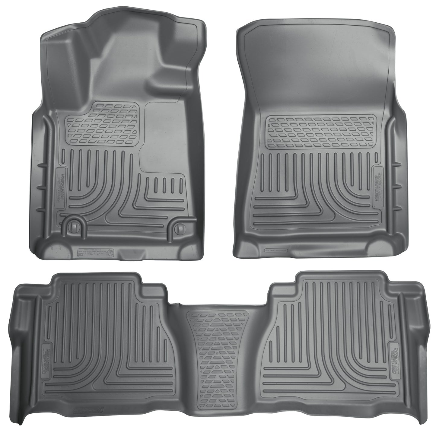 Husky Liners Front & 2nd Seat Floor Liners (Footwell Coverage) 98582