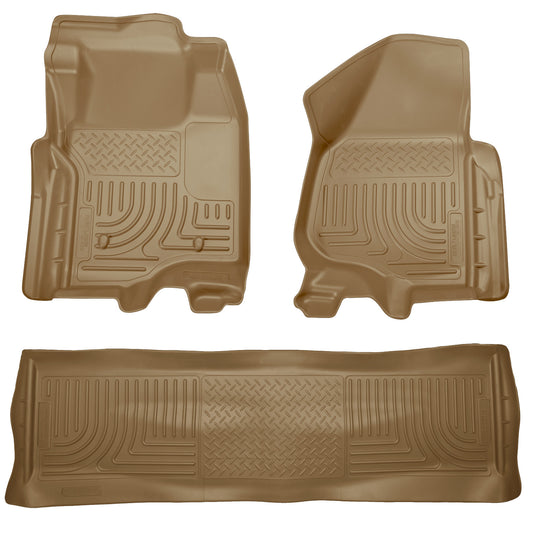 Husky Liners Front & 2nd Seat Floor Liners (Footwell Coverage) 98713