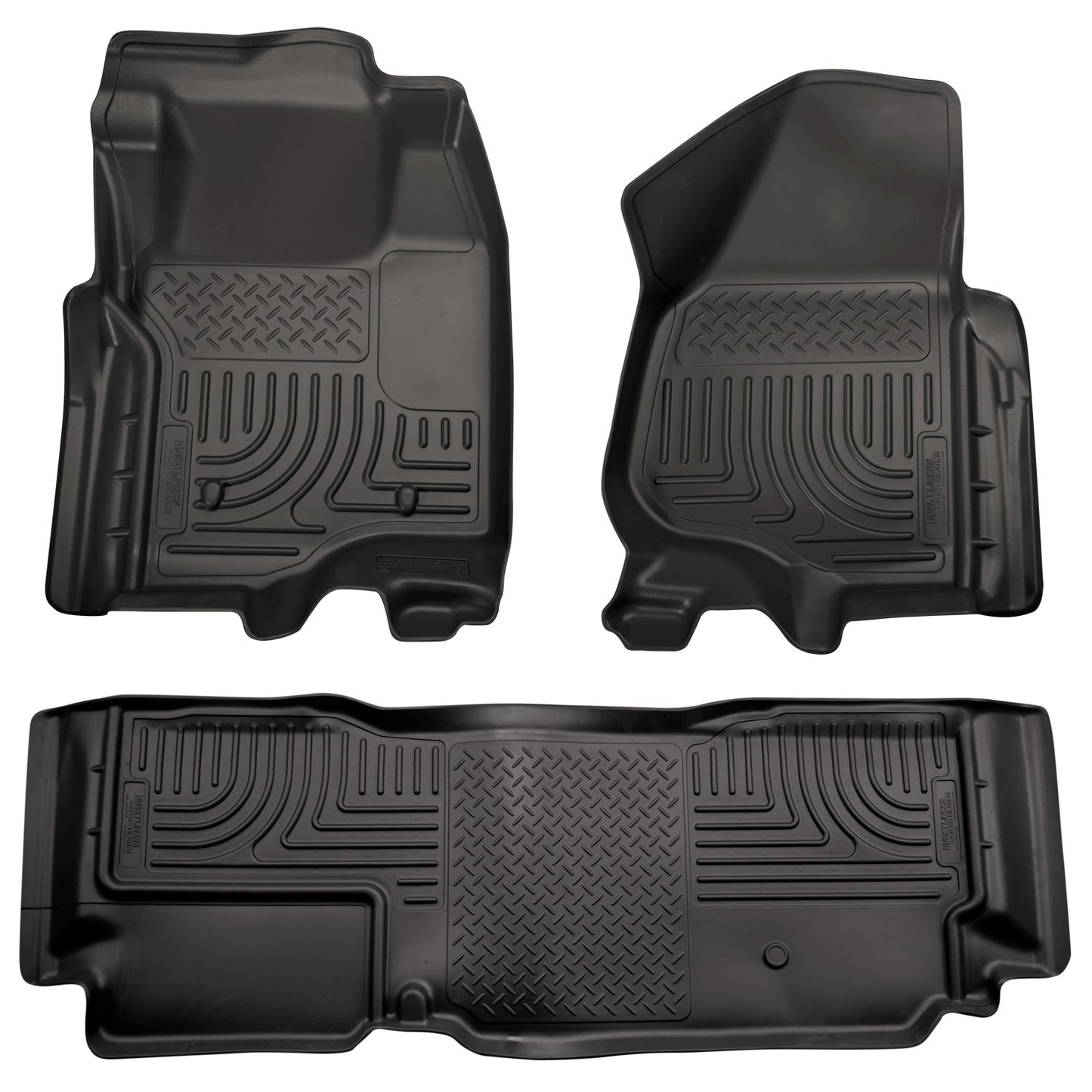 Husky Liners Front & 2nd Seat Floor Liners (Footwell Coverage) 98721