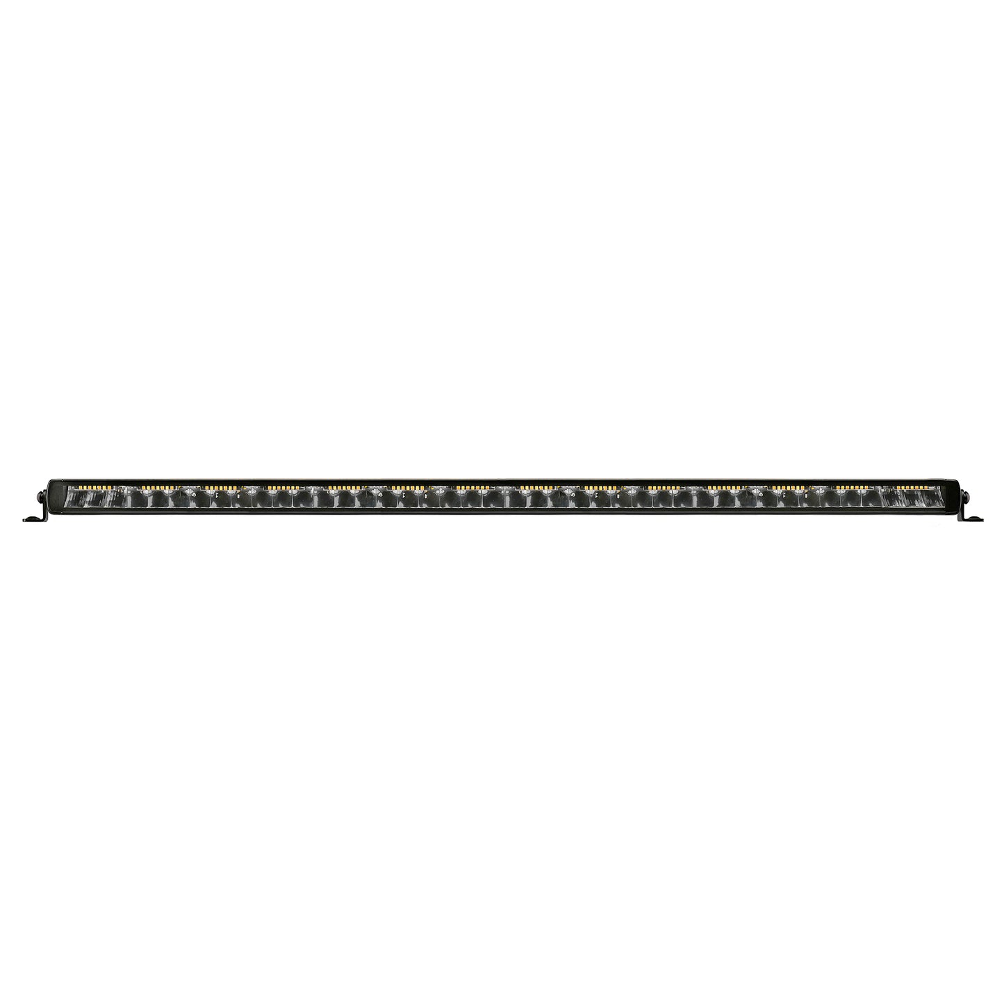 Go Rhino 754004012CSS Blackout Combo Series Lights 39.5" Single Row LED Light Bar With Amber Lighting Black