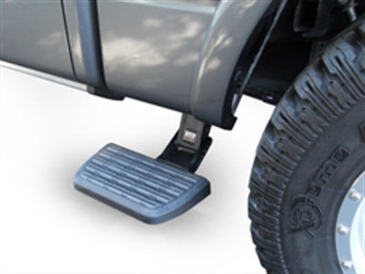 AMP Research 75406-01A BedStep2 Retractable Truck Bed Side Step For 2019-2022 Ram Classic 2009-2018 Ram 1500 2010-2013 Ram 2500/3500 Mega Cab