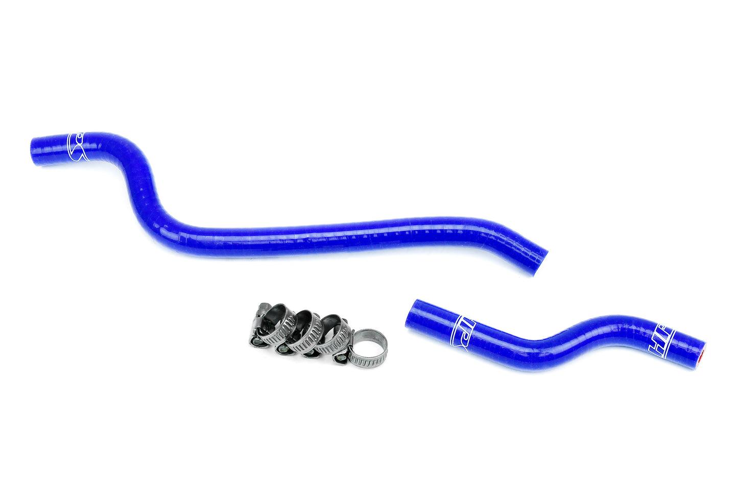 HPS Performance 3-ply Reinforced Silicone Replaces Rubber Throttle Body Coolant Hoses 57-1873-BLUE