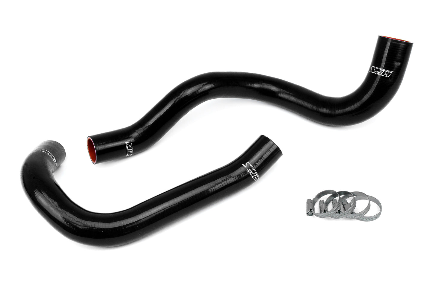 HPS Performance 3-ply Reinforced Silicone Replaces Rubber Radiator Coolant Hoses 57-1834-BLK