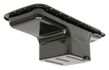 Trans-Dapt Performance 1966-Up Mopar 361-440 B And Rb 426 Powder Coated Oem Style Oil Pan- Asphalt Black (7 Qts.) 7573